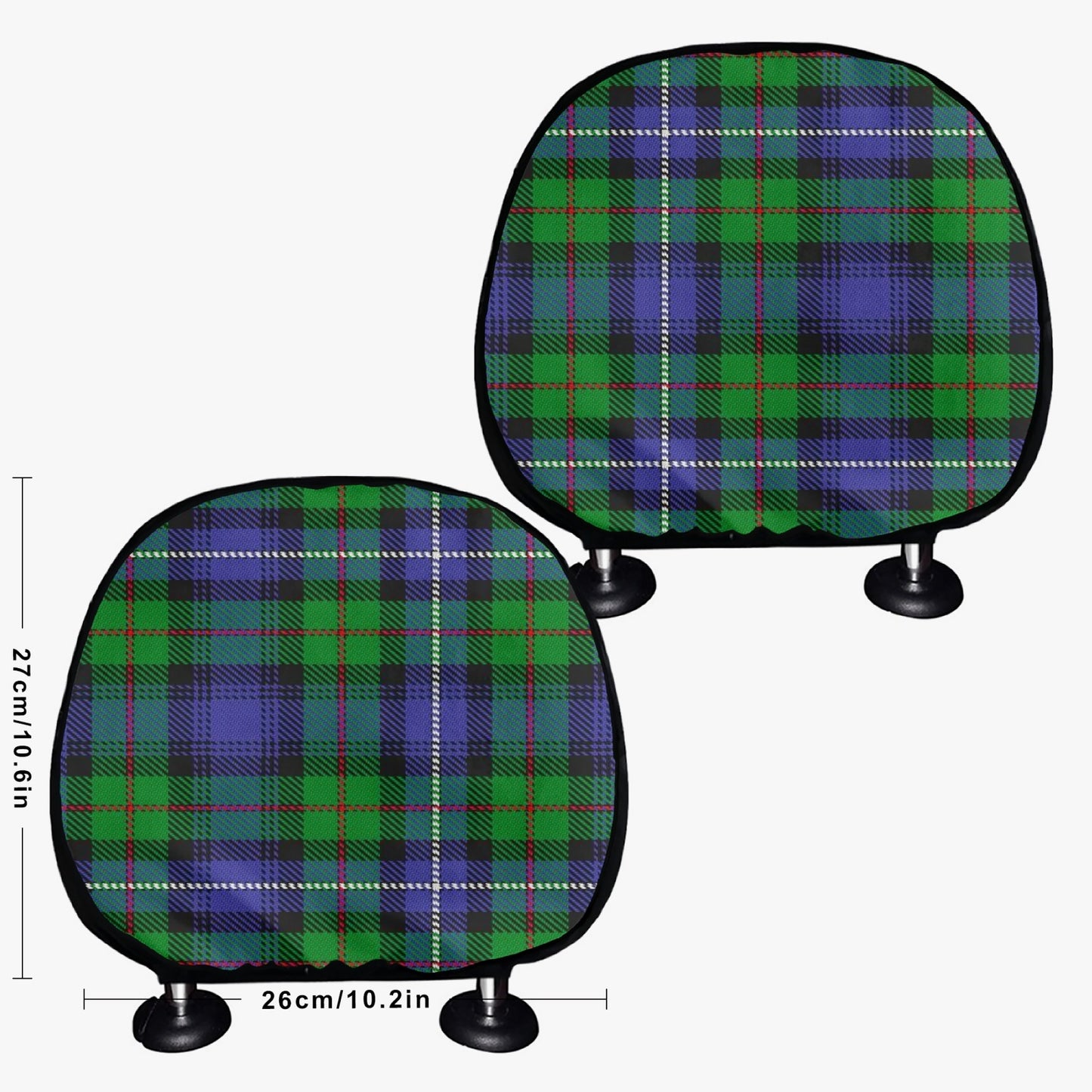 Clan Donnachaidh Car Headrest Covers - 2Pcs