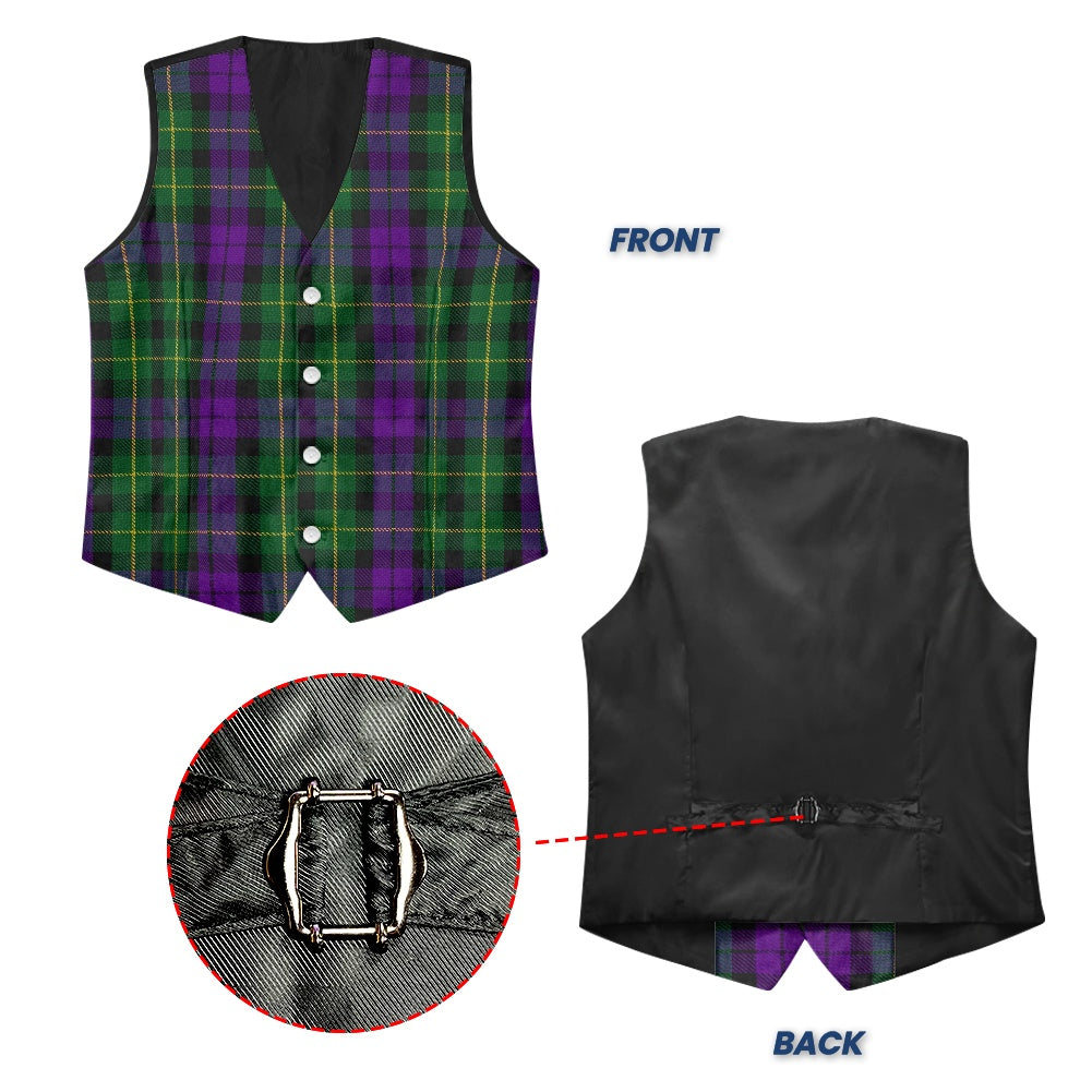 Clan Abercrombie Tartan Suit vest jacket