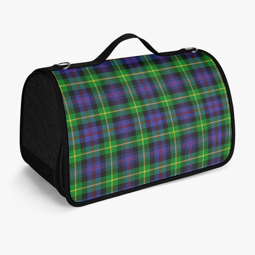 Clan Farquharson Tartan Pet Carrier Bag