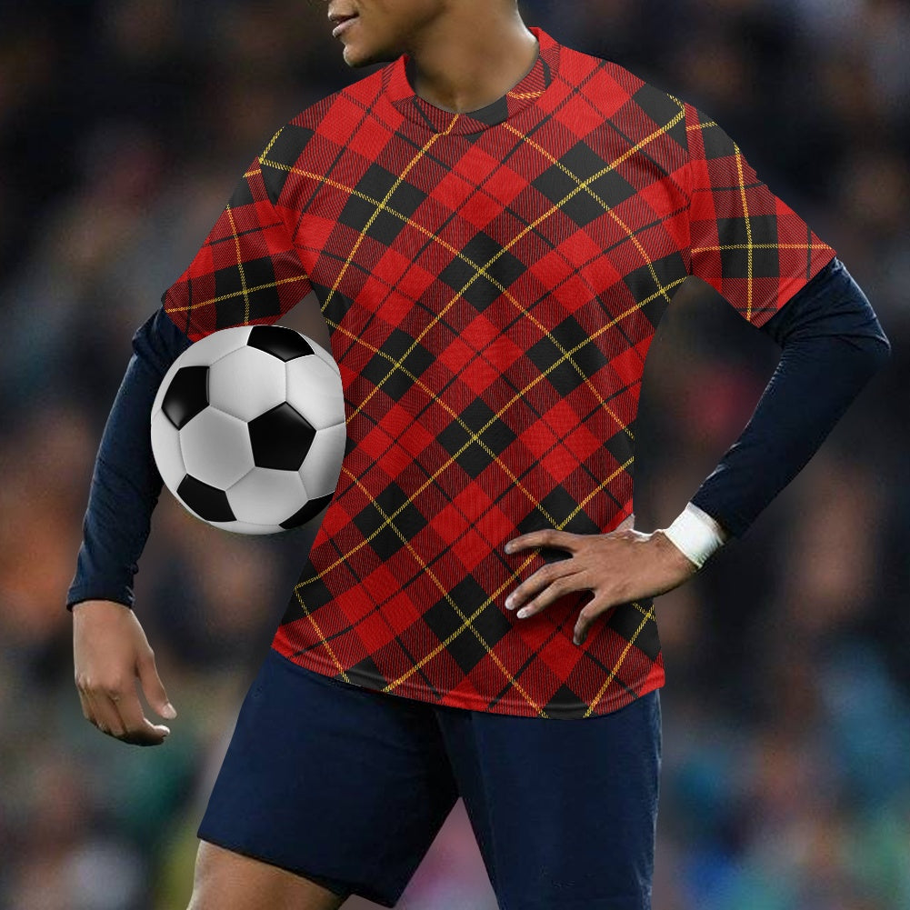 Clan Wallace Tartan Football Shirt