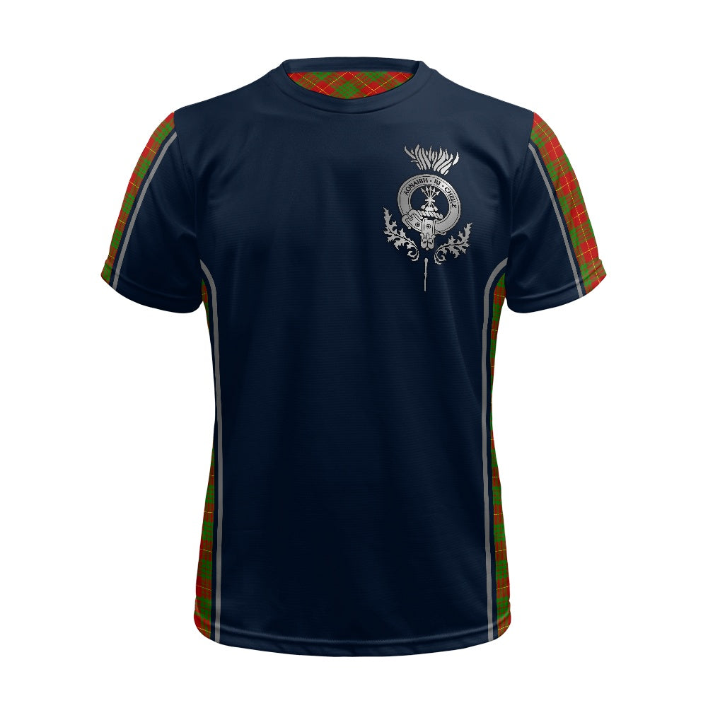 Clan Cameron Crest & Tartan Football Shirt