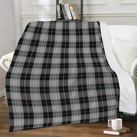 Cornish St Piran Dress Tartan Fleece Blanket