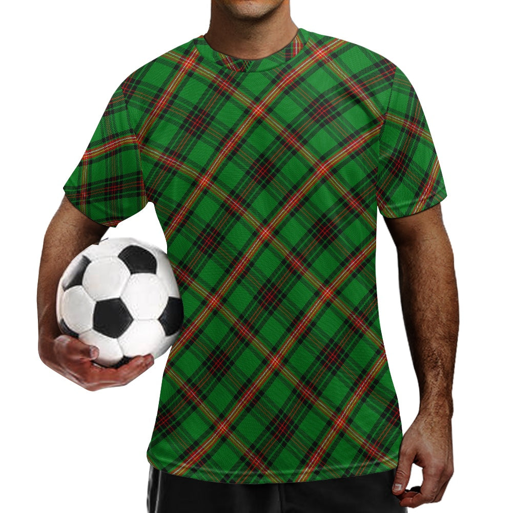 Clan Kinnear Tartan Football Shirt