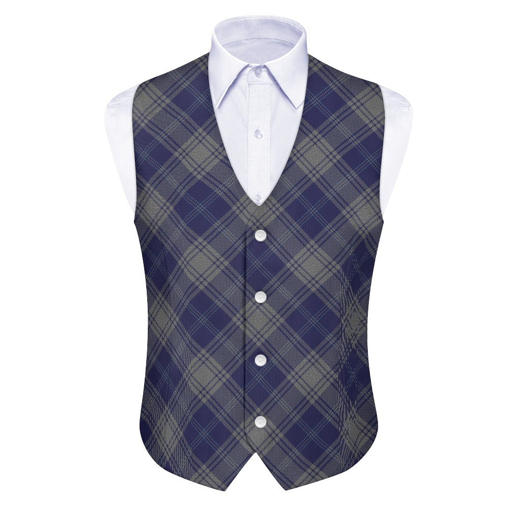 Welsh - Edwards Tartan Bias Suit vest jacket