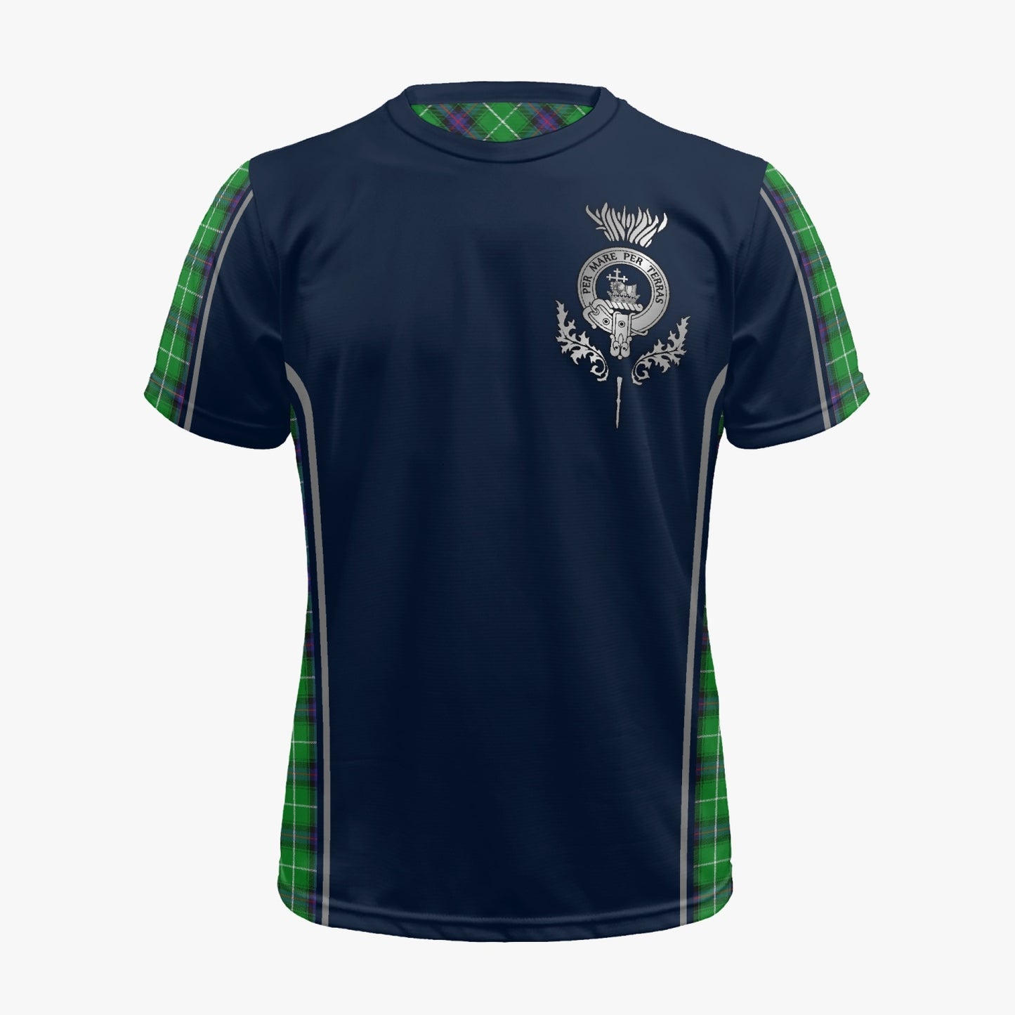 Clan MacDonald Crest & Tartan Soccer Jersey