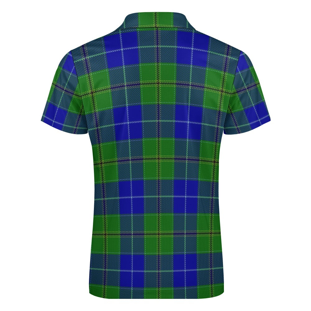 Clan MacClurg Tartan Short sleeve polo shirt