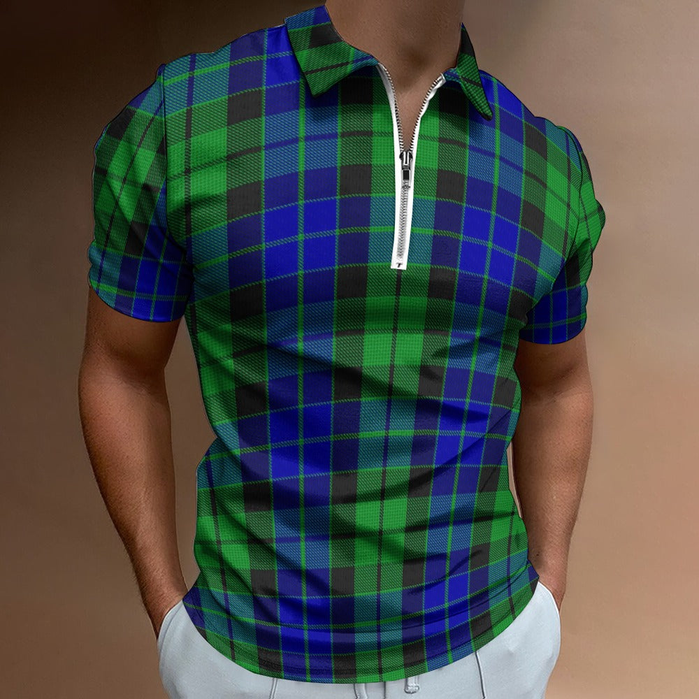 Clan MacKay Tartan Short sleeve polo shirt