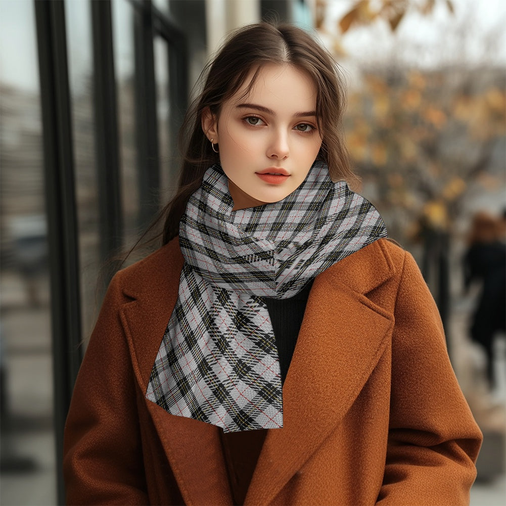 Clan MacPherson Tartan Fluffy scarf