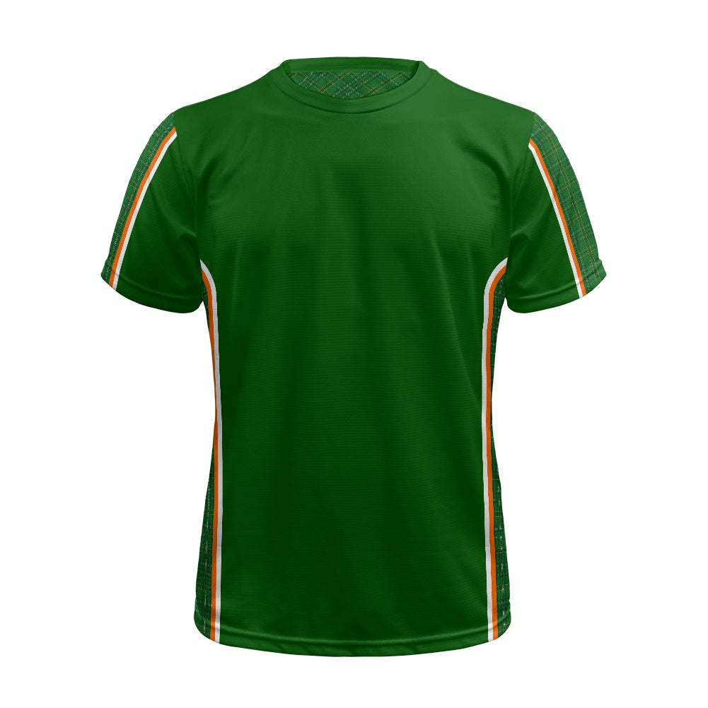 Irish County Wexford Tartan Strip Football Shirt