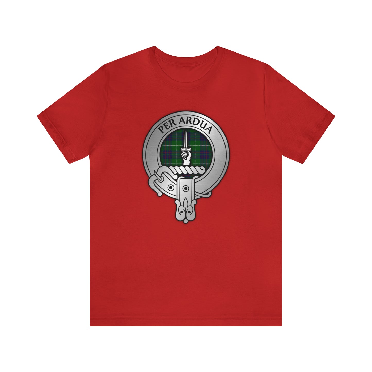 Clan MacIntyre Crest & Tartan | Unisex T-Shirt