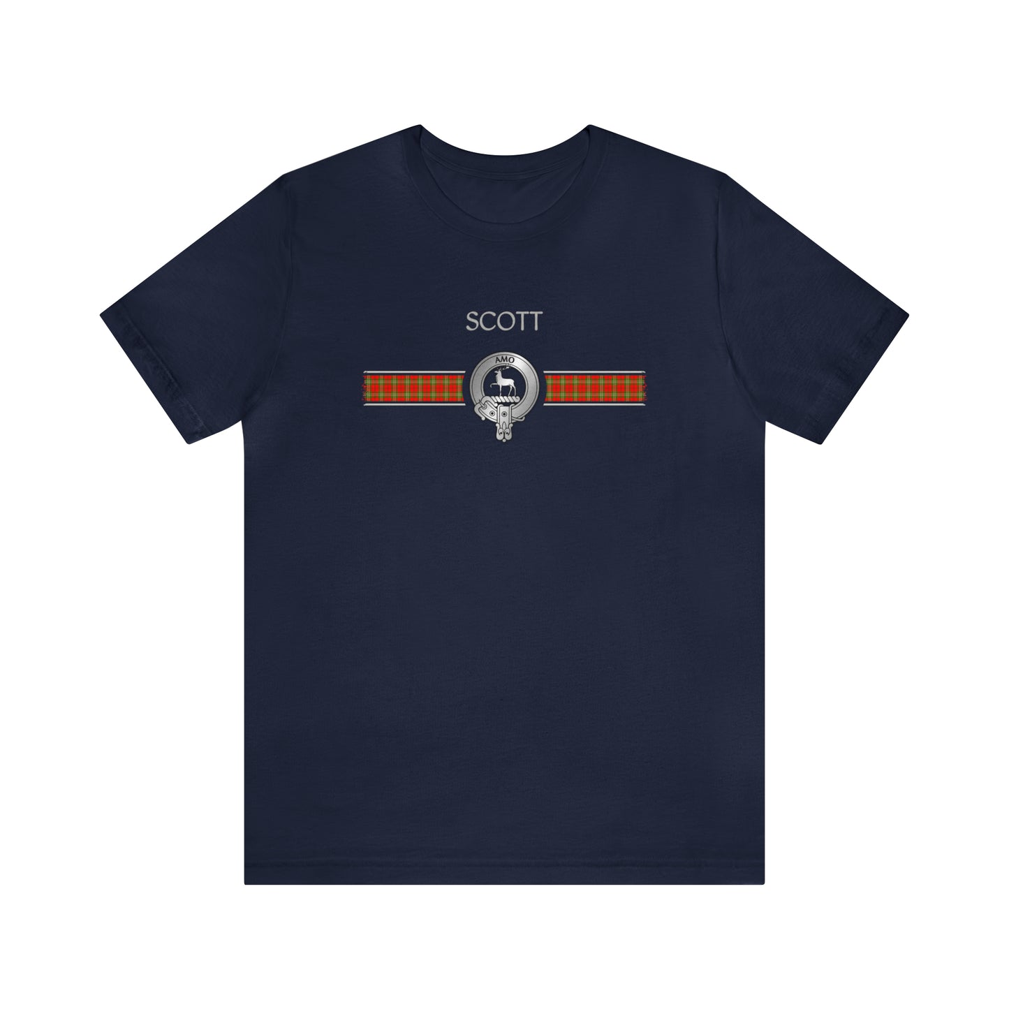 Clan Scott Crest & Tartan | Unisex T-Shirt