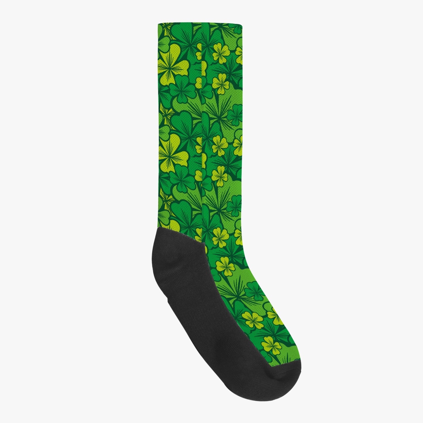 Irish Shamrock Reinforced Sports Socks