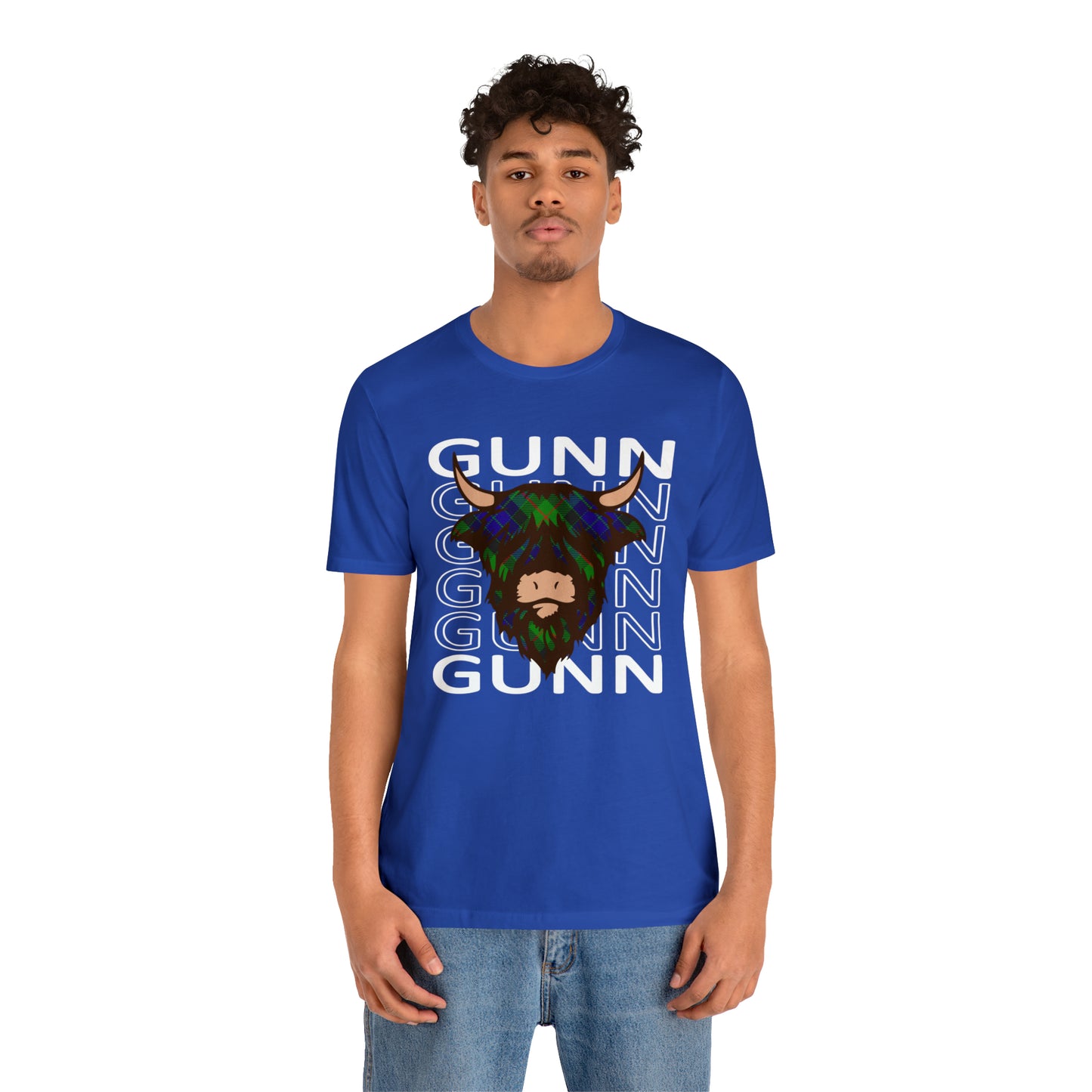 Clan Gunn | Hairy Coo | Unisex T-Shirt