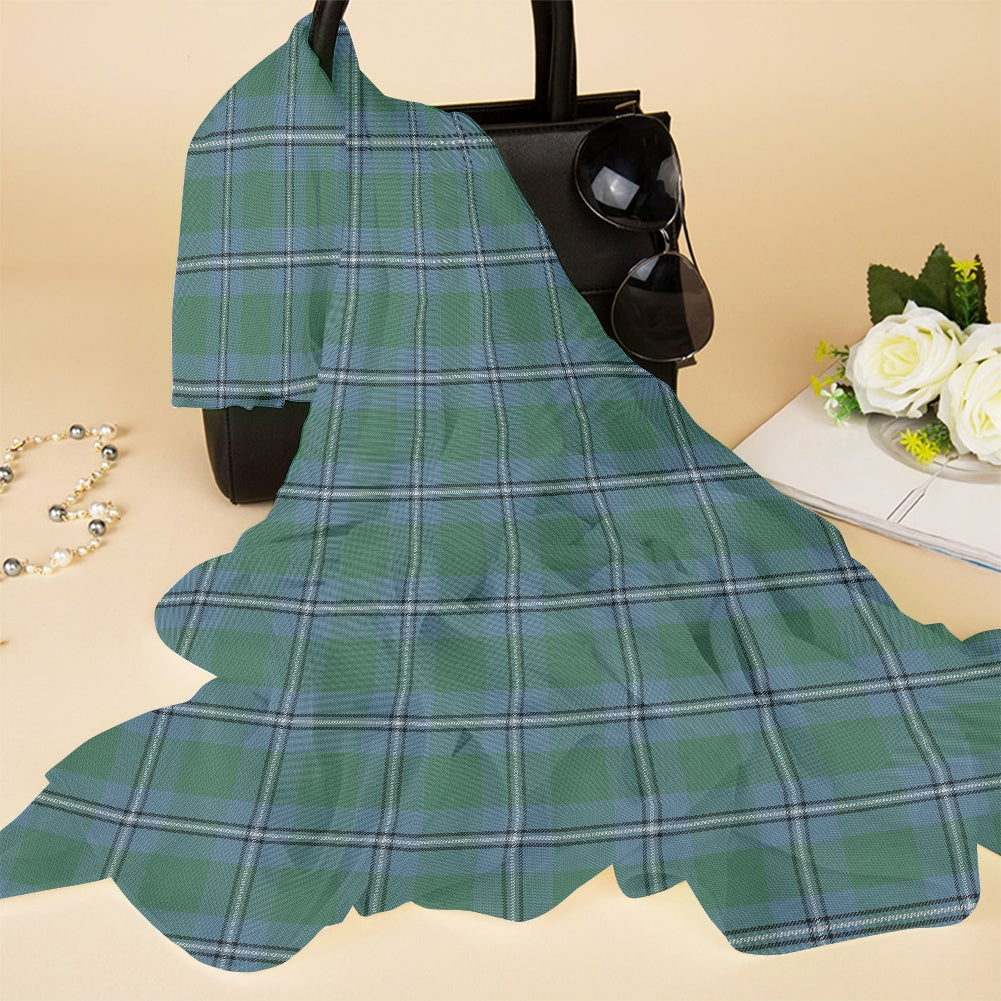 Clan Irvine of Drum Tartan Chiffon Scarf
