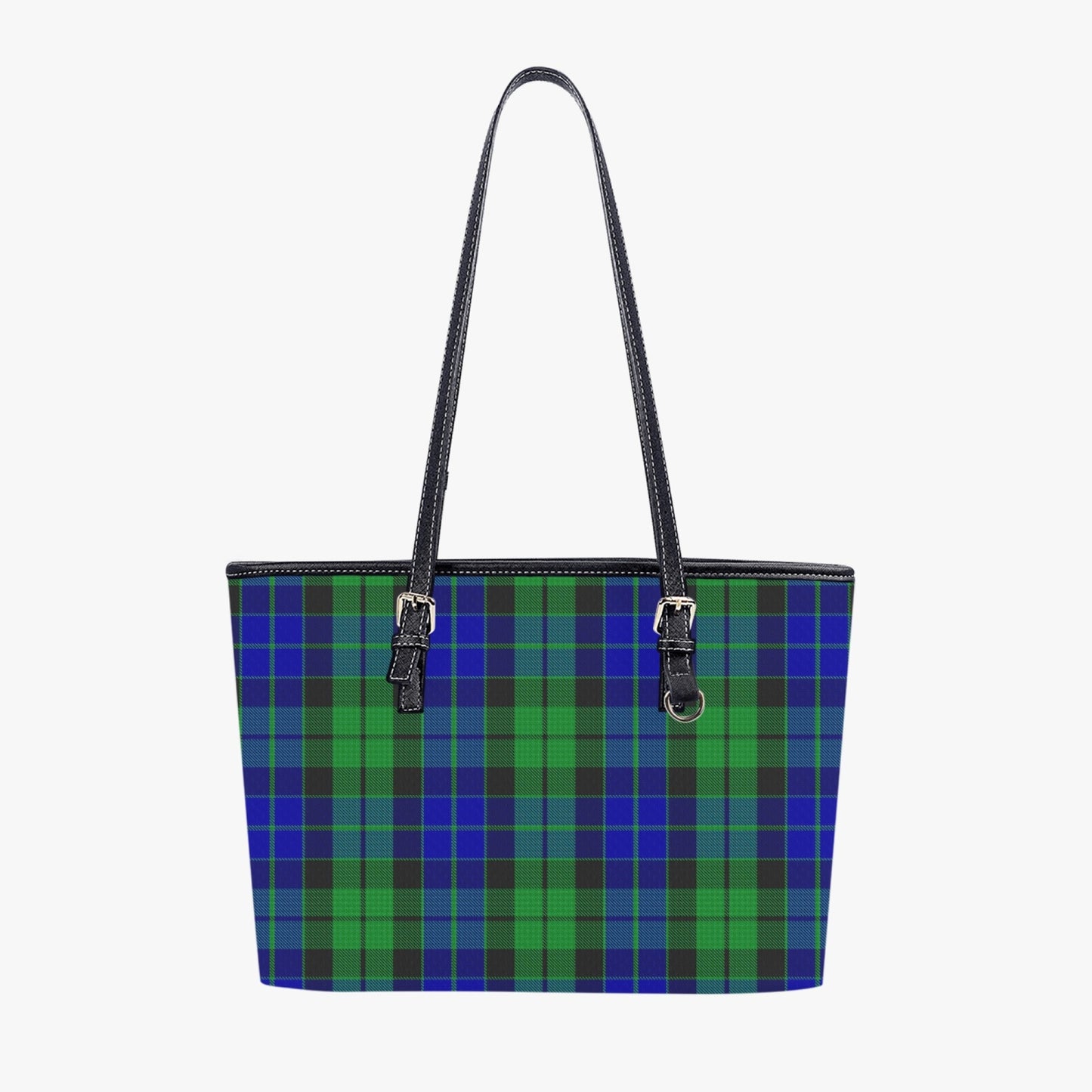 Clan MacKay Large Leather Tote Bag