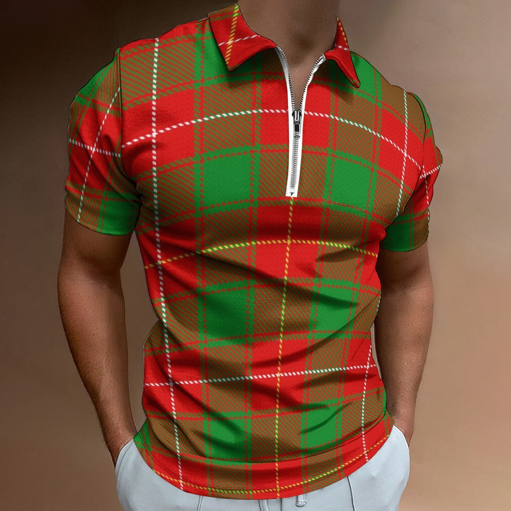 Clan MacFie Tartan Short sleeve polo shirt