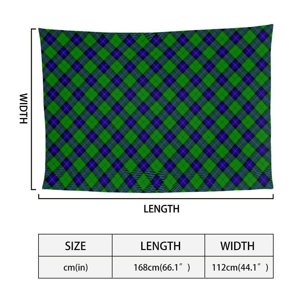 Clan Armstrong Tartan Chiffon Scarf