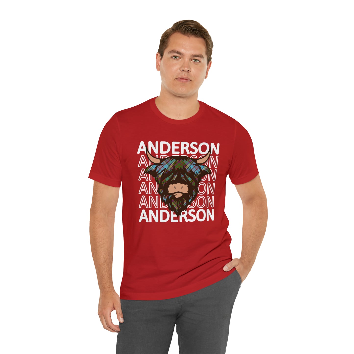 Clan Anderson | Hairy Coo | Unisex T-Shirt