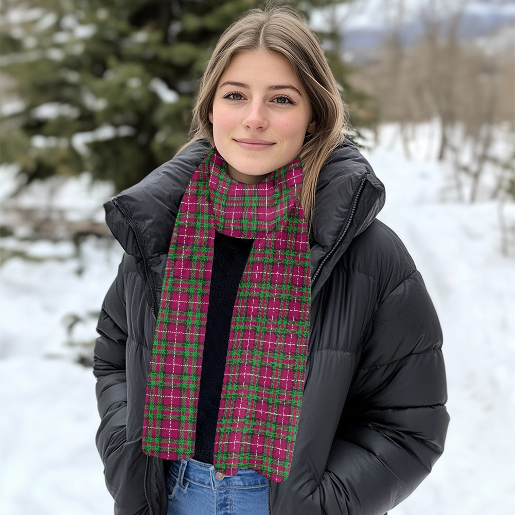 Clan Stewart of Bute Tartan Fluffy scarf