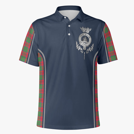 Clan Grant Crest & Tartan Polo Shirt