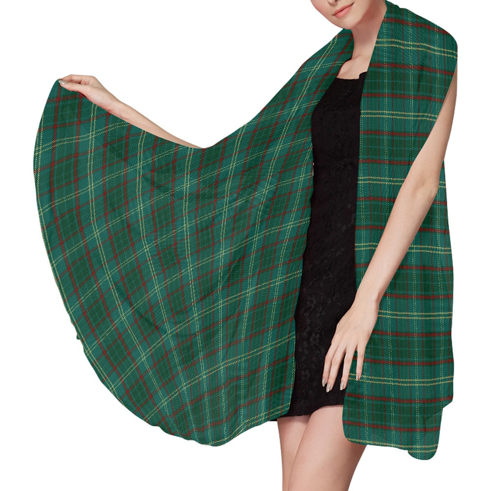 Irish County Armagh Tartan Chiffon Scarf