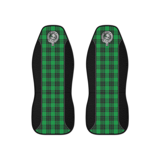 Clan Graham Crest & Tartan Car Seat Covers
