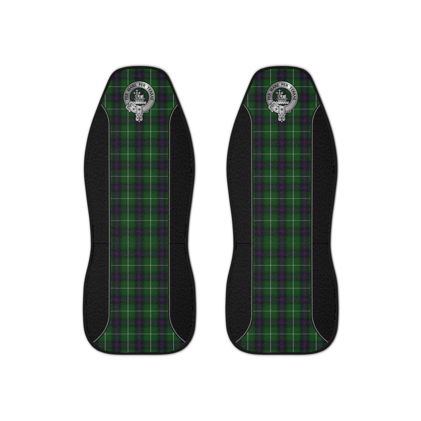 Clan MacDonald Crest & Tartan Car Seat Covers