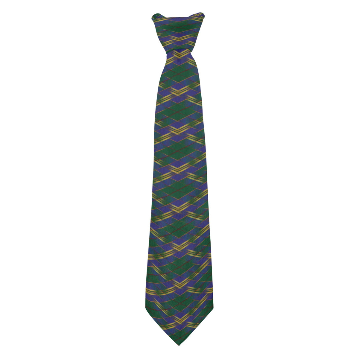 Irish County Kilkenny Tartan Necktie