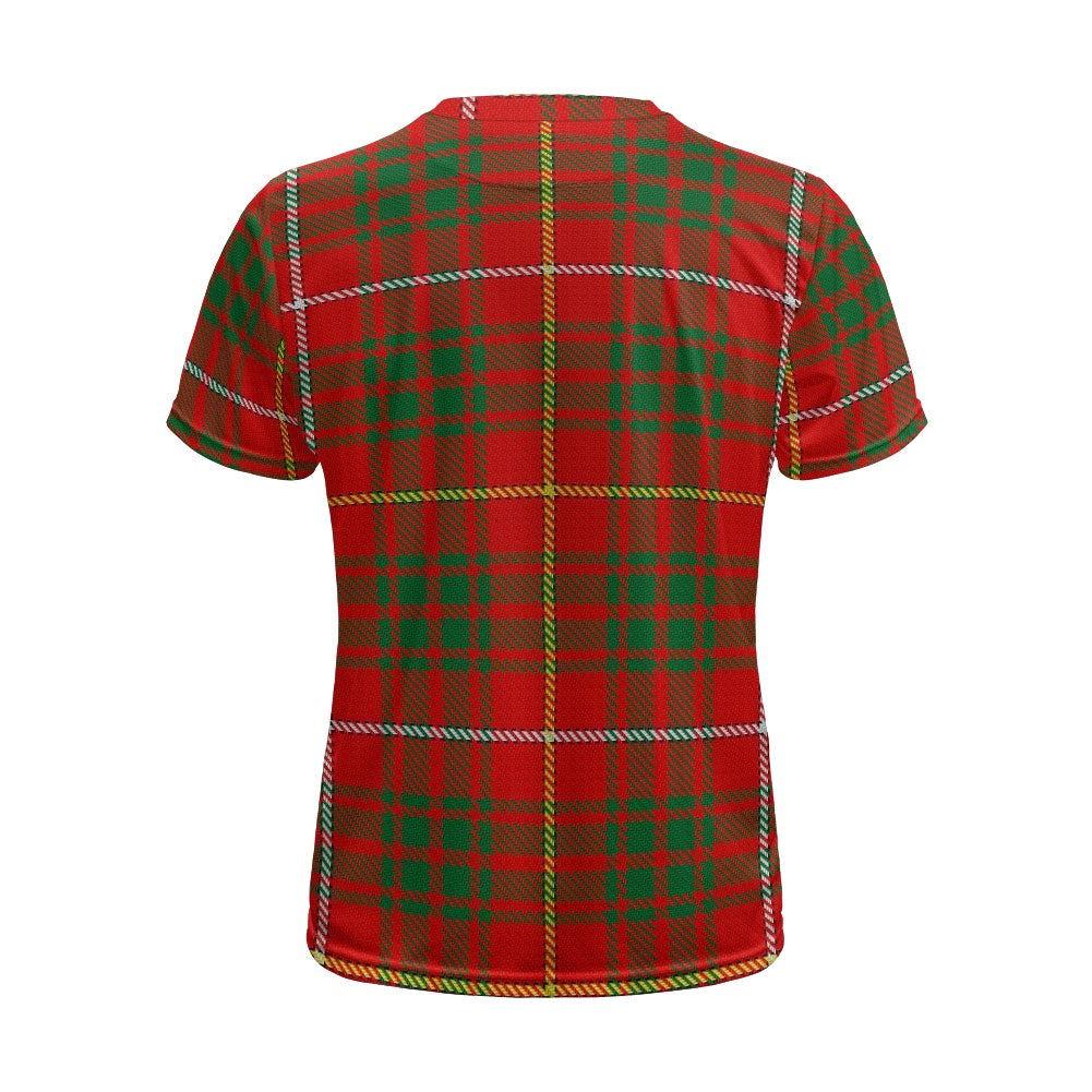 Clan Bruce Tartan Football Shirt