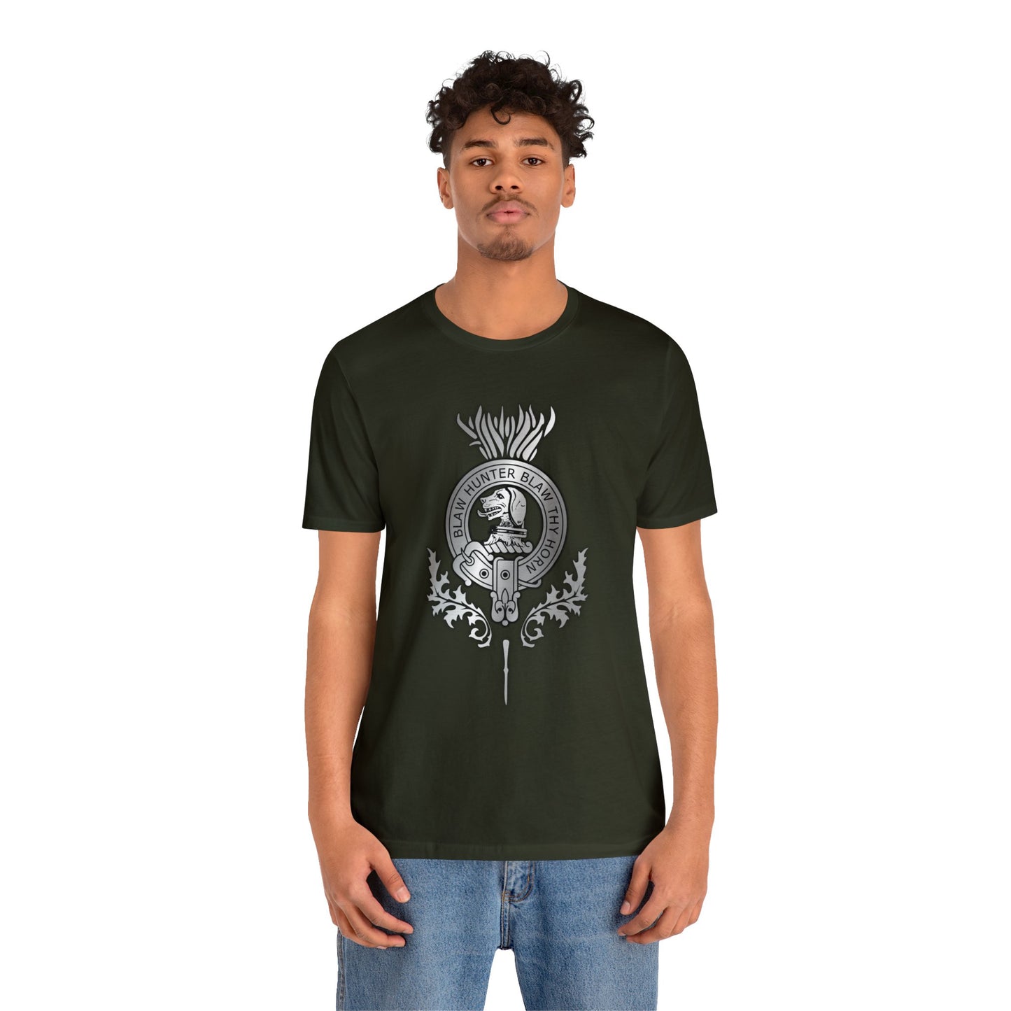 Clan Forrester Crest & Thistle | Unisex T-Shirt