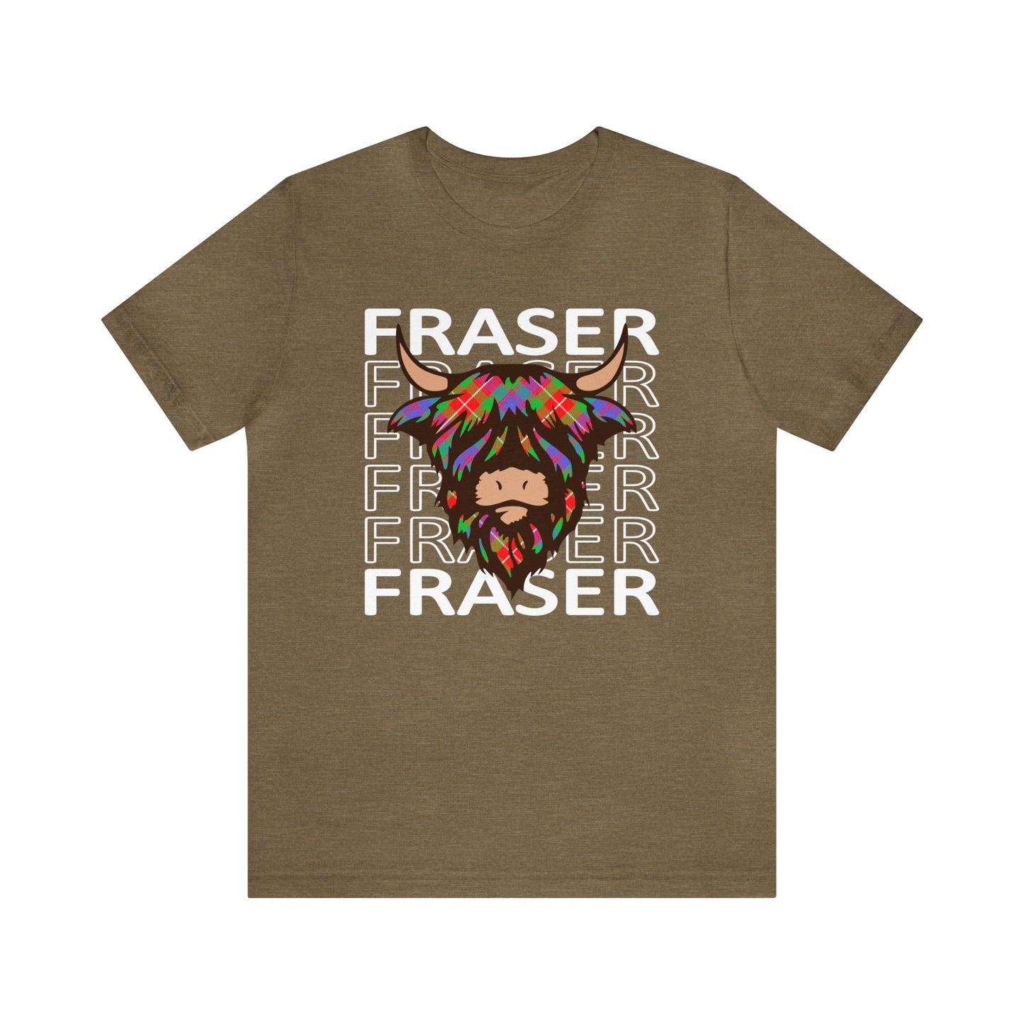 Clan Fraser | Hairy Coo | Unisex T-Shirt