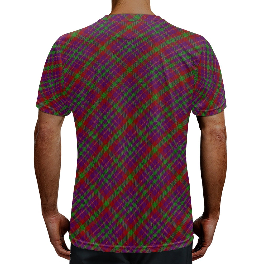 Clan Fiddes Tartan Bias Football Shirt