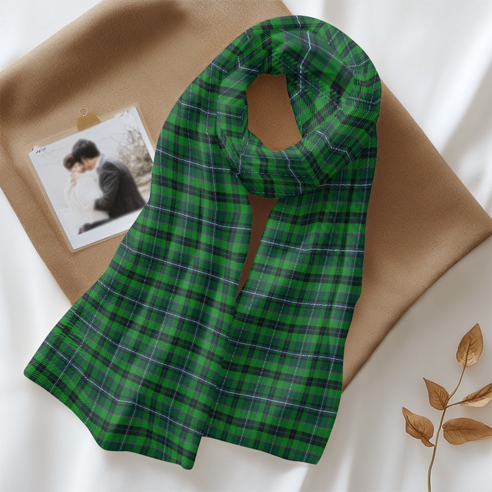 Clan Linden Tartan Fluffy scarf