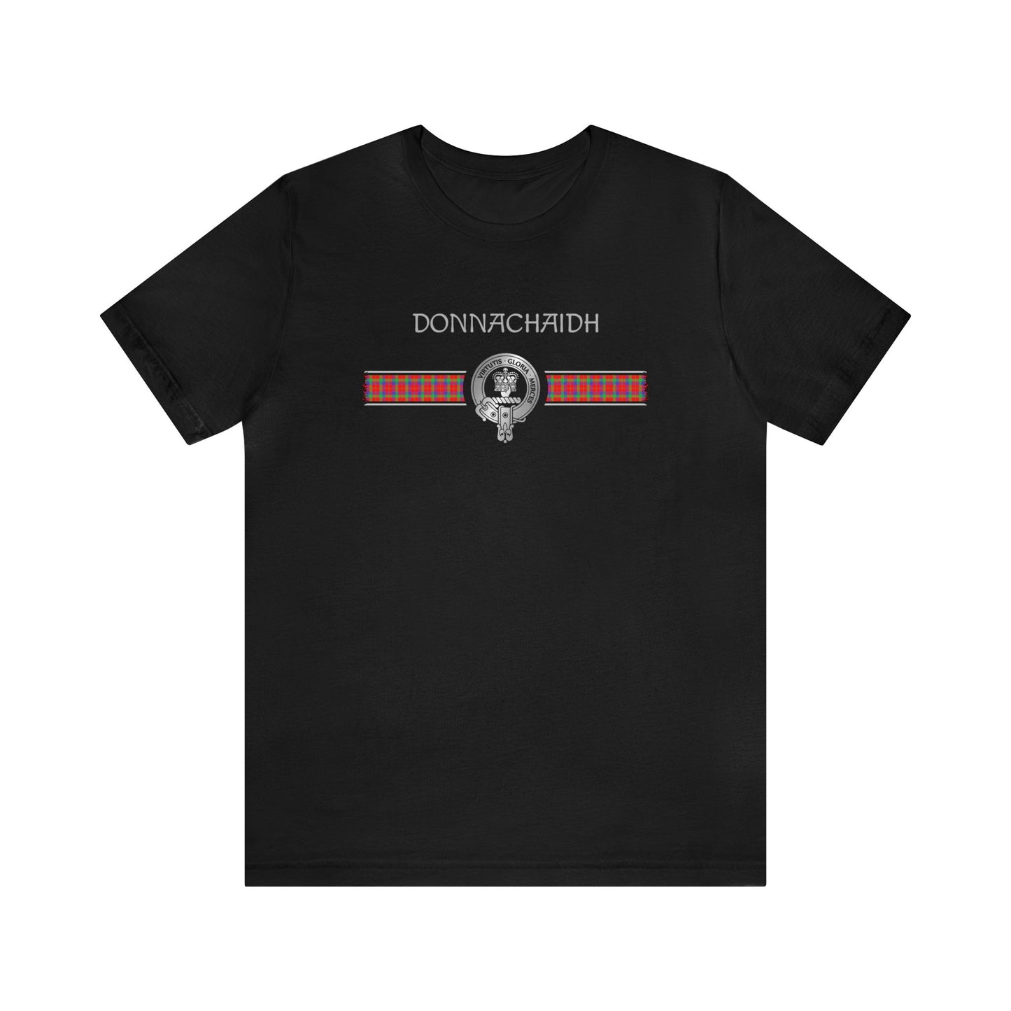 Clan Donnachaidh Crest & Tartan | Unisex T-Shirt