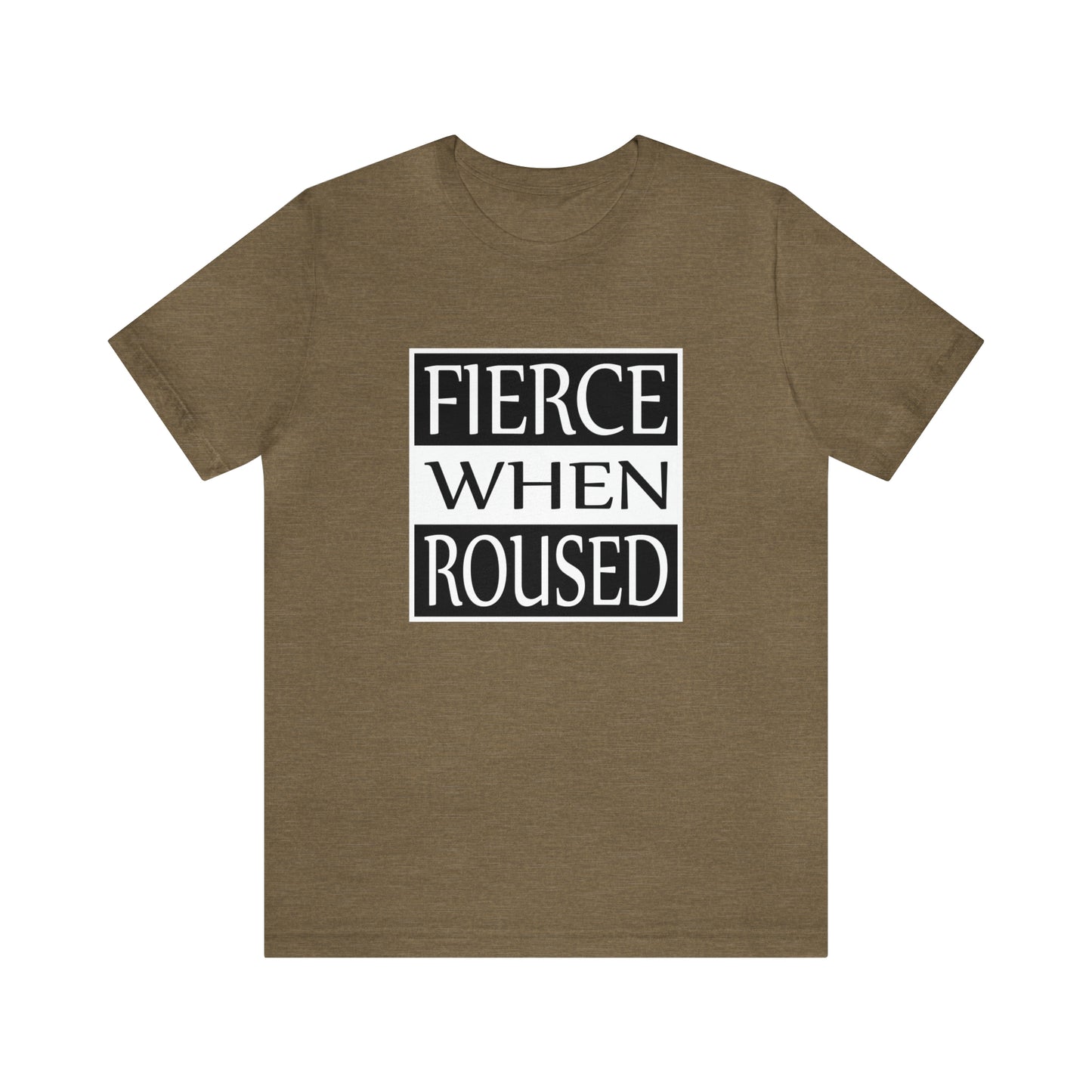 Clan Donnachaidh War Cry | Fierce When Roused | Unisex T-Shirt