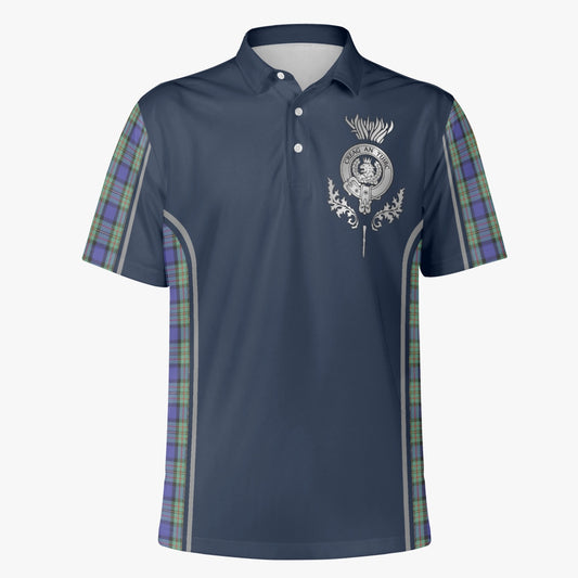 Clan MacLaren Crest & Tartan Polo Shirt