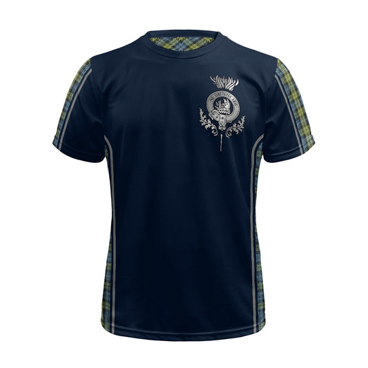 Clan Campbell Crest & Tartan Football Shirt