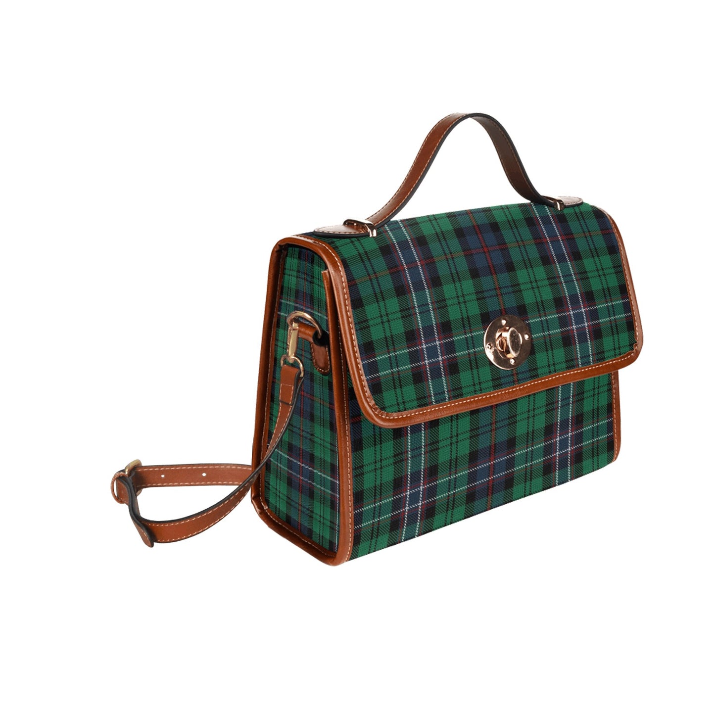 Scottish National Tartan Waterproof Canvas Handbag