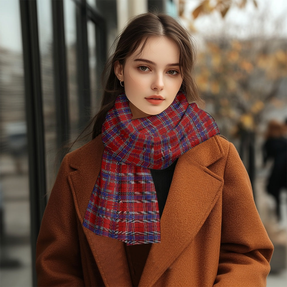 Clan MacCready Tartan Fluffy scarf