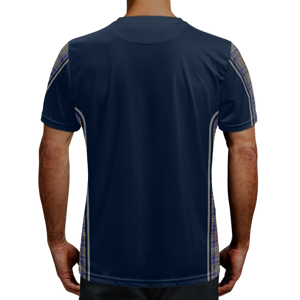 Irish County Kildare Tartan Strip Football Shirt