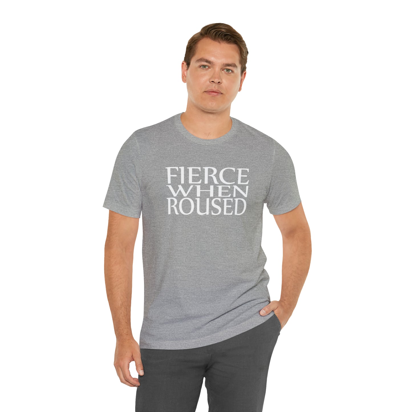 Clan Donnachaidh War Cry | Fierce When Roused | Unisex T-Shirt