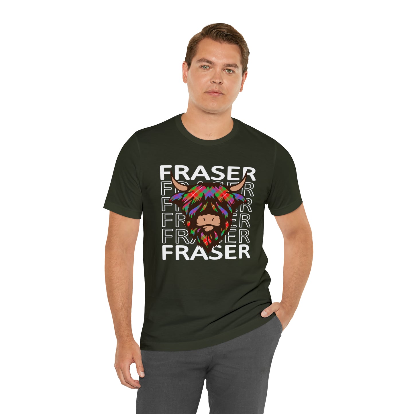 Clan Fraser | Hairy Coo | Unisex T-Shirt