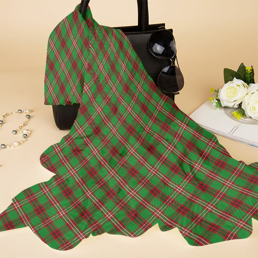 Clan MacCall Tartan Bias Chiffon Scarf