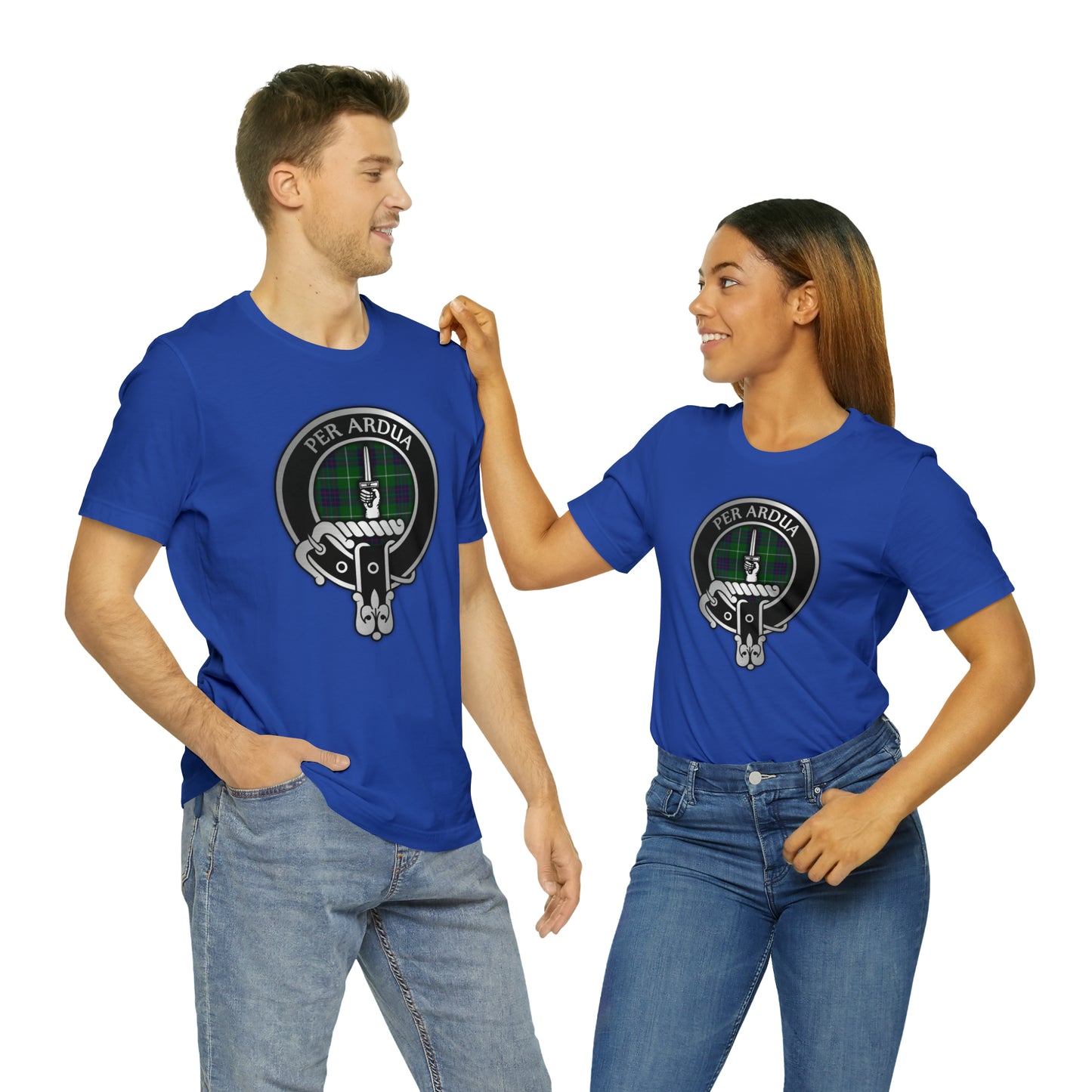 Clan MacIntyre Crest & Tartan | Unisex T-Shirt