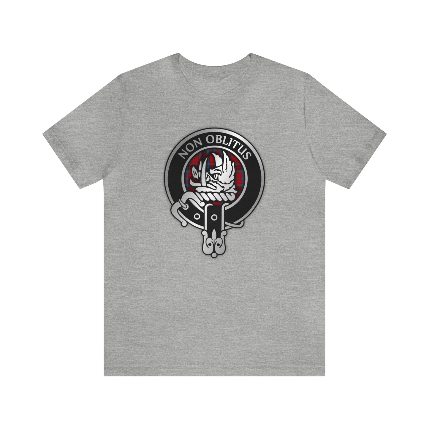 Clan MacTavish Crest & Tartan | Unisex T-Shirt