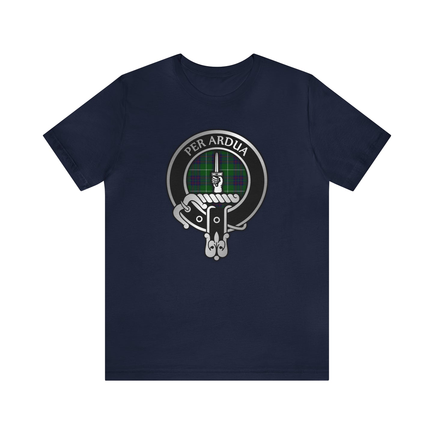 Clan MacIntyre Crest & Tartan | Unisex T-Shirt