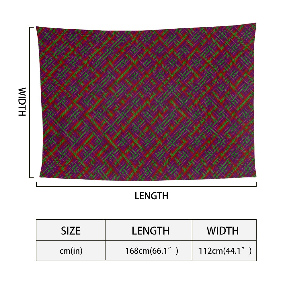 Clan Fiddes Tartan Bias Chiffon Scarf