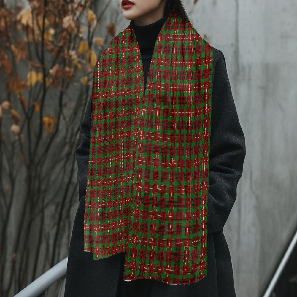 Clan Ainslie Tartan Fluffy scarf