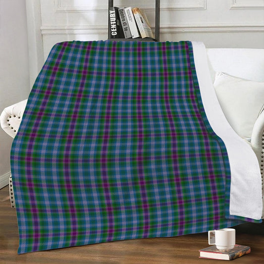 US State - Virginia Tartan Fleece Blanket