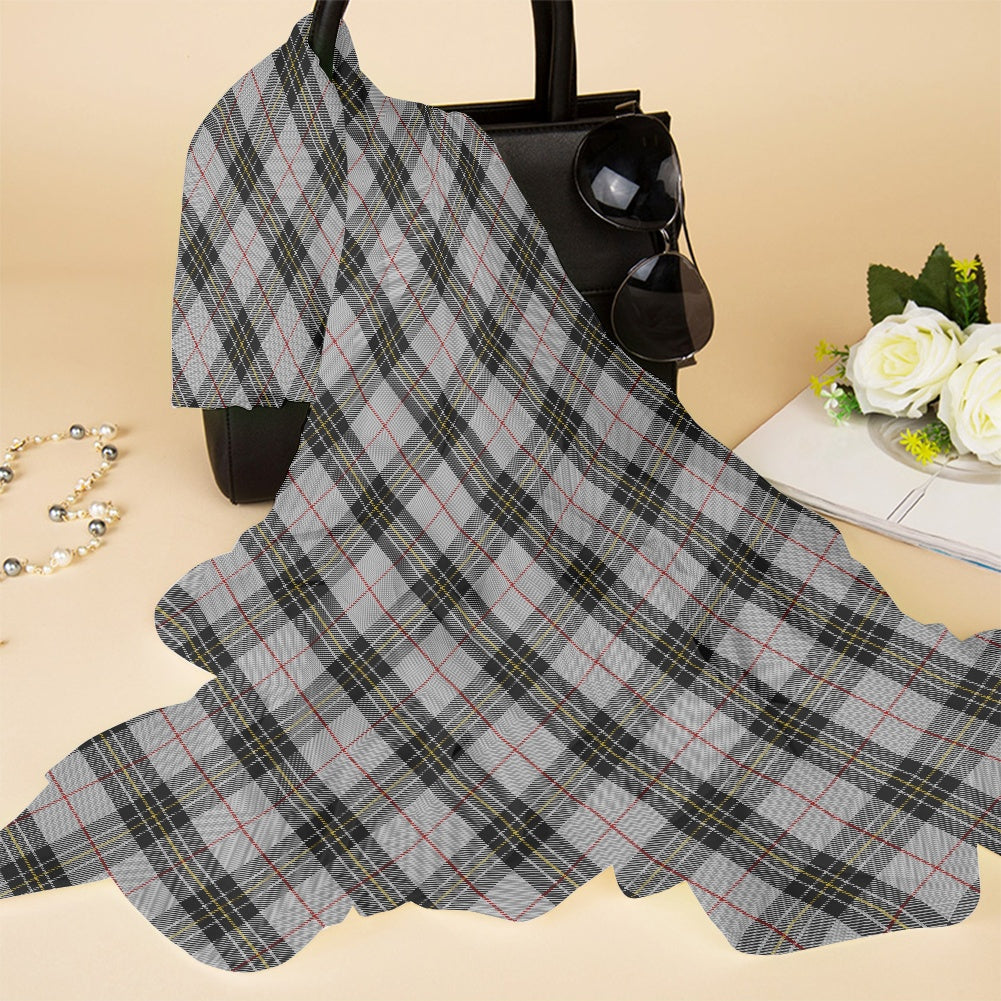 Clan MacPherson Tartan Chiffon Scarf